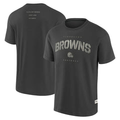 Cleveland Browns Elements Weathered Tonal Future Ground T-Shirt - Charcoal - Fanatics