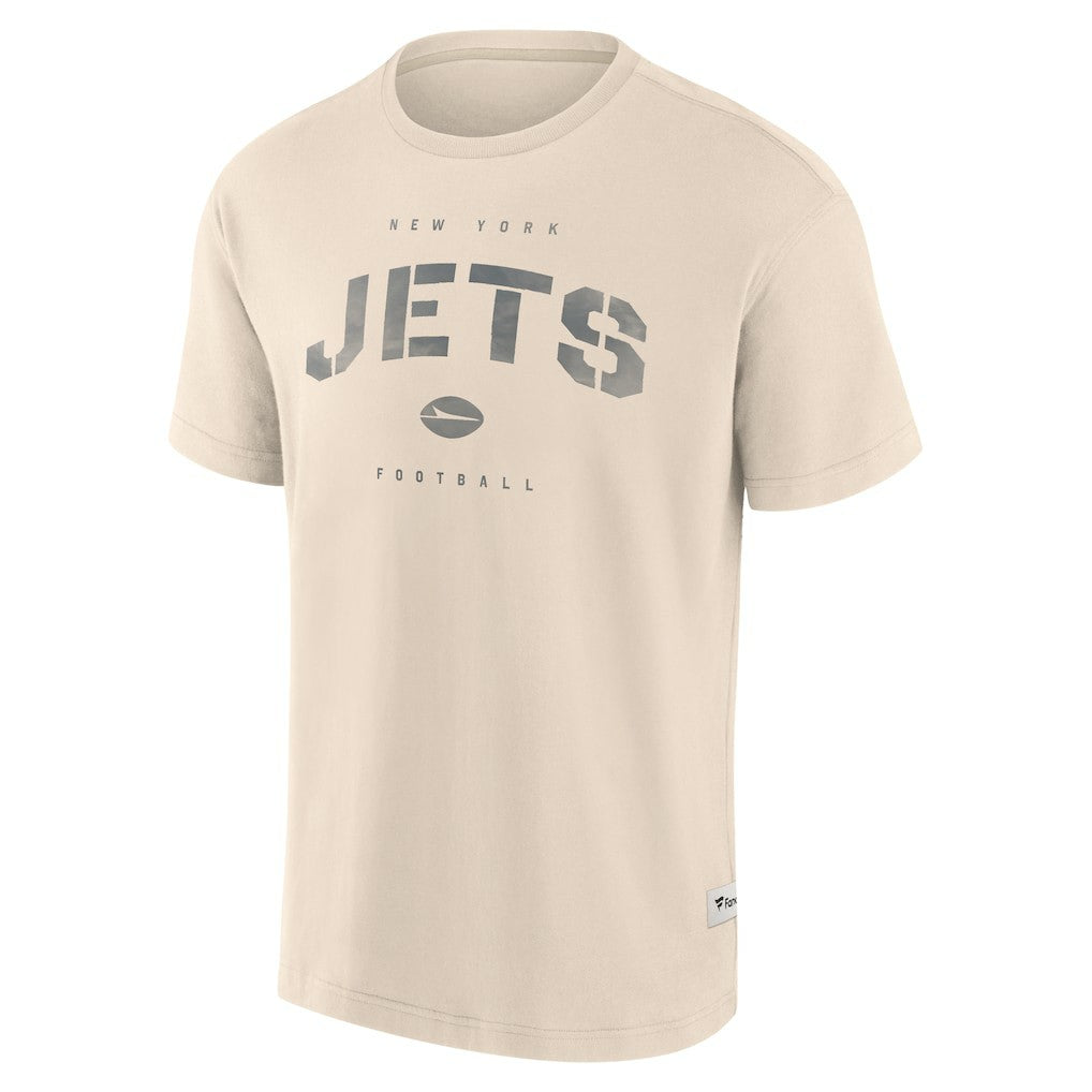 New York Jets Elements Weathered Tonal Future Ground T-Shirt - Cream - Fanatics