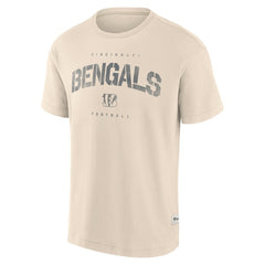 Cincinnati Bengals Elements Weathered Tonal Future Ground T-Shirt - Cream - Fanatics