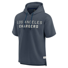 Los Angeles Chargers Elements Future Ground Lettering Short Sleeve Pullover Hoodie - Navy - Fanatics