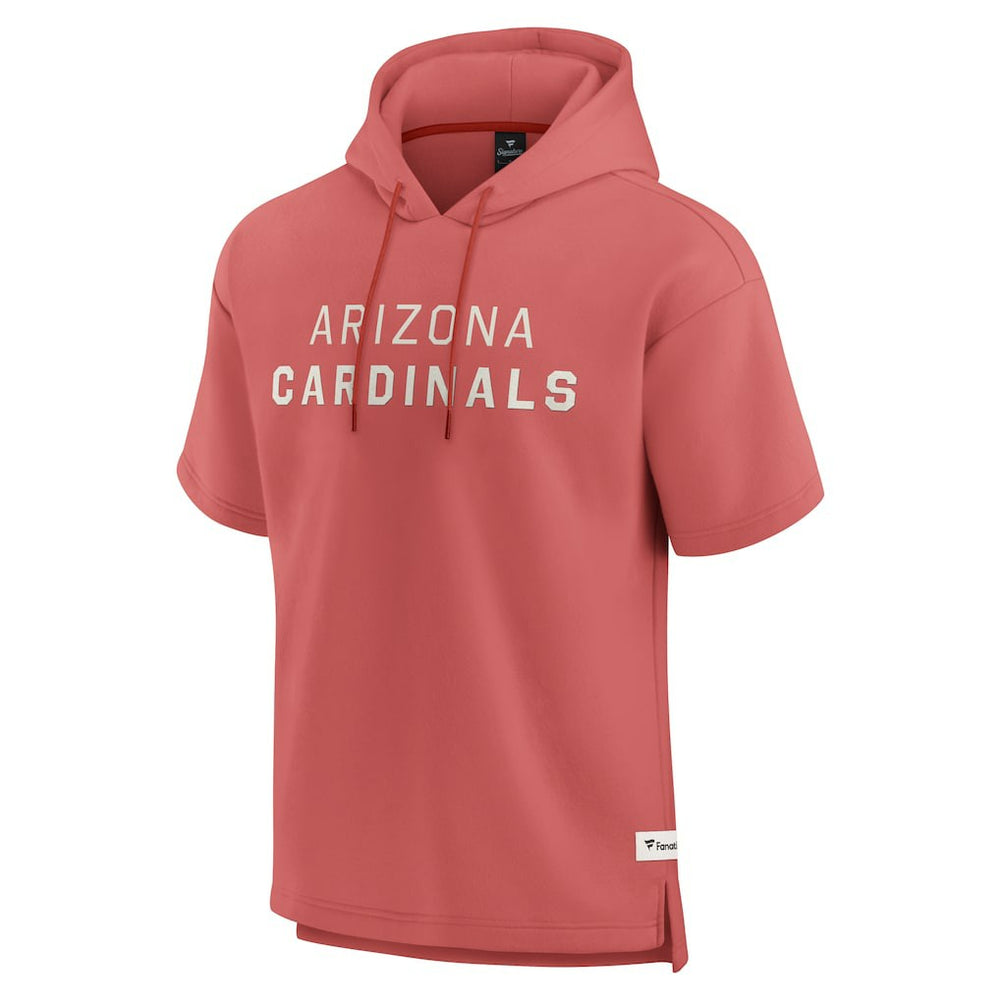 Arizona Cardinals Elements Future Ground Lettering Short Sleeve Pullover Hoodie - Red - Fanatics