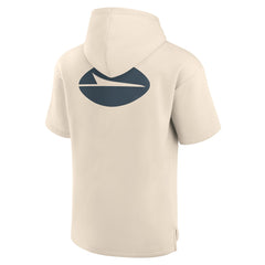 New York Jets Elements Future Ground Lettering Short Sleeve Pullover Hoodie - Cream - Fanatics