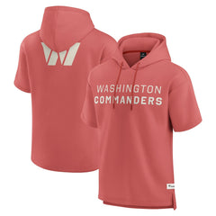 Washington Commanders Elements Future Ground Lettering Short Sleeve Pullover Hoodie - Red - Fanatics