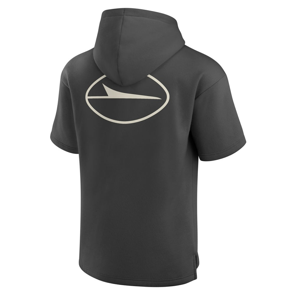 New York Jets Elements Future Ground Lettering Short Sleeve Pullover Hoodie - Charcoal - Fanatics