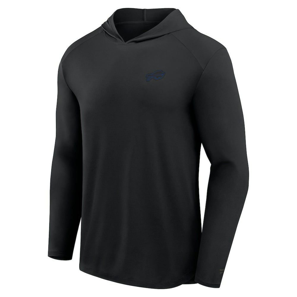 Buffalo Bills Front Office Power Mono Long Sleeve Hoodie T-Shirt - Black - Fanatics