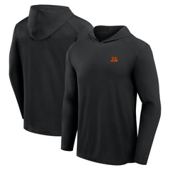 Cincinnati Bengals Front Office Power Mono Long Sleeve Hoodie T-Shirt - Black - Fanatics