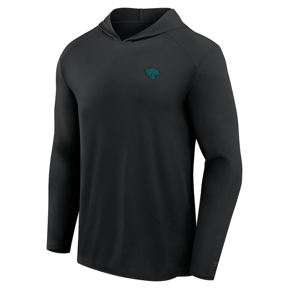 Jacksonville Jaguars Front Office Power Mono Long Sleeve Hoodie T-Shirt - Black - Fanatics