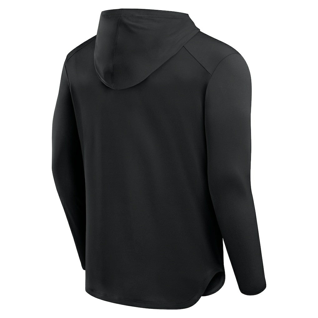 Jacksonville Jaguars Front Office Power Mono Long Sleeve Hoodie T-Shirt - Black - Fanatics