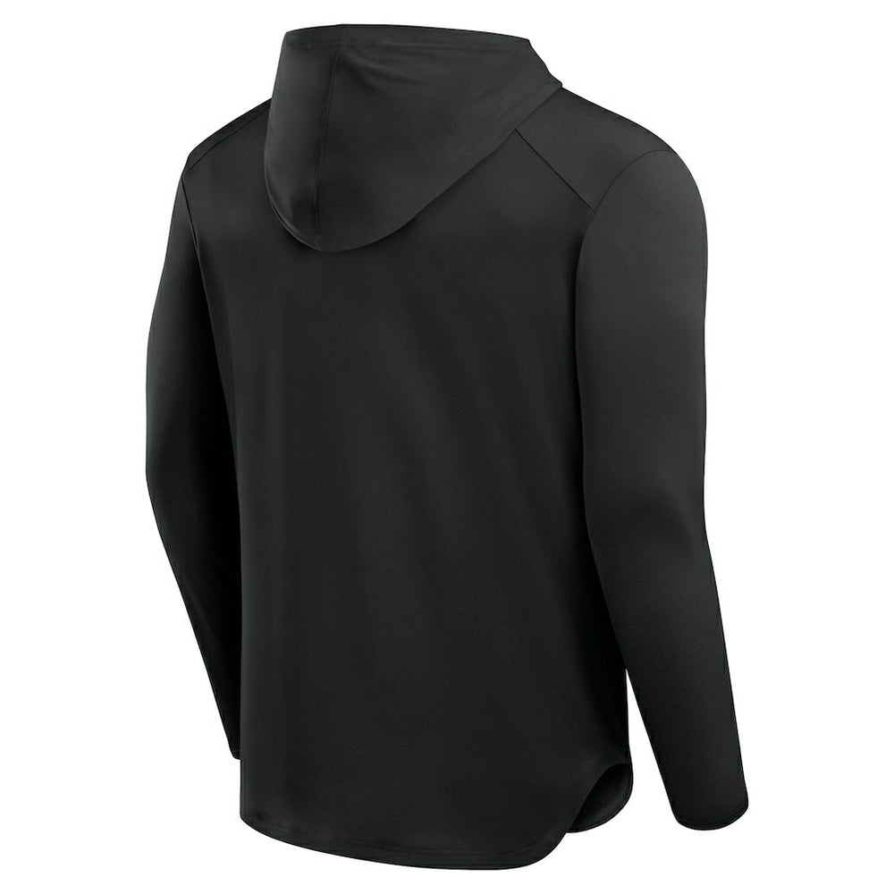 Jacksonville Jaguars Front Office Power Mono Long Sleeve Hoodie T-Shirt - Black - Fanatics