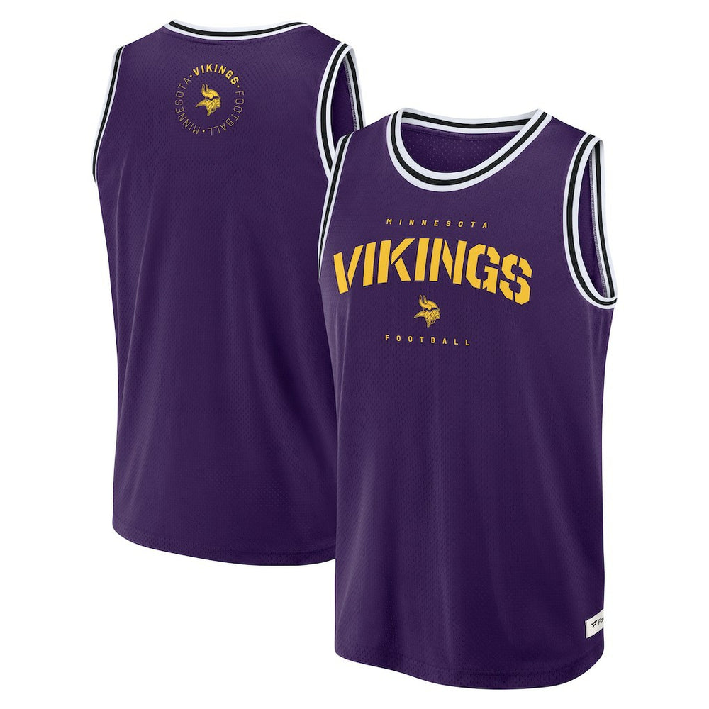 Minnesota Vikings Elements Future Ground Jersey Tank Top - Purple - Fanatics