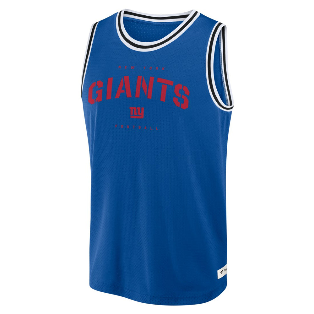 New York Giants Elements Future Ground Jersey Tank Top - Royal - Fanatics