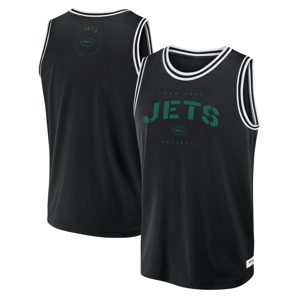 New York Jets Elements Future Ground Jersey Tank Top - Black - Fanatics