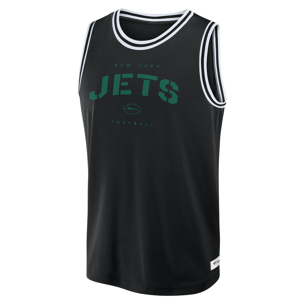 New York Jets Elements Future Ground Jersey Tank Top - Black - Fanatics