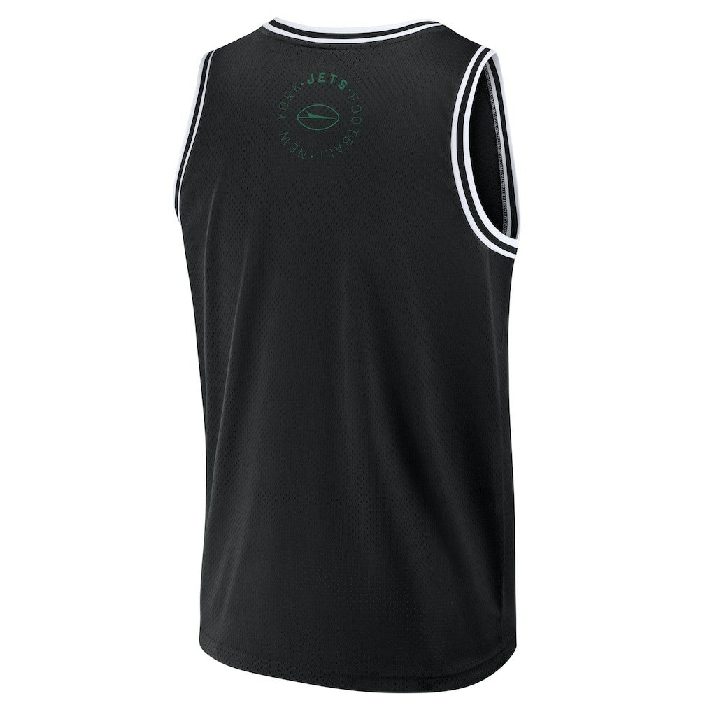 New York Jets Elements Future Ground Jersey Tank Top - Black - Fanatics