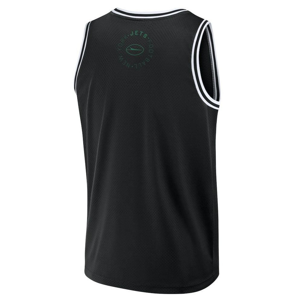New York Jets Elements Future Ground Jersey Tank Top - Black - Fanatics