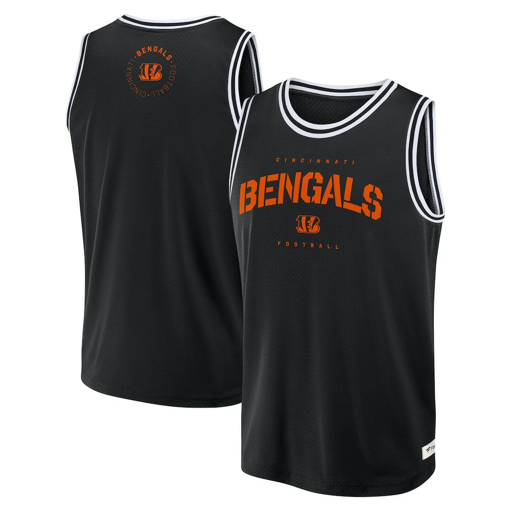 Cincinnati Bengals Elements Future Ground Jersey Tank Top - Black - Fanatics