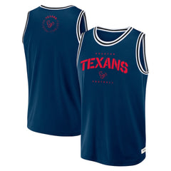 Houston Texans Elements Future Ground Jersey Tank Top - Navy - Fanatics