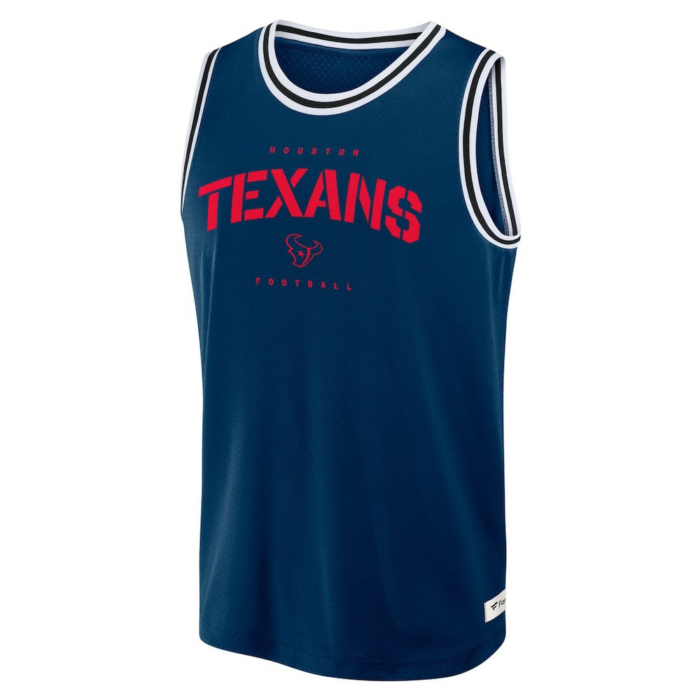 Houston Texans Elements Future Ground Jersey Tank Top - Navy - Fanatics