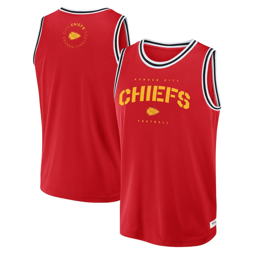 Kansas City Chiefs Elements Future Ground Jersey Tank Top - Red - Fanatics