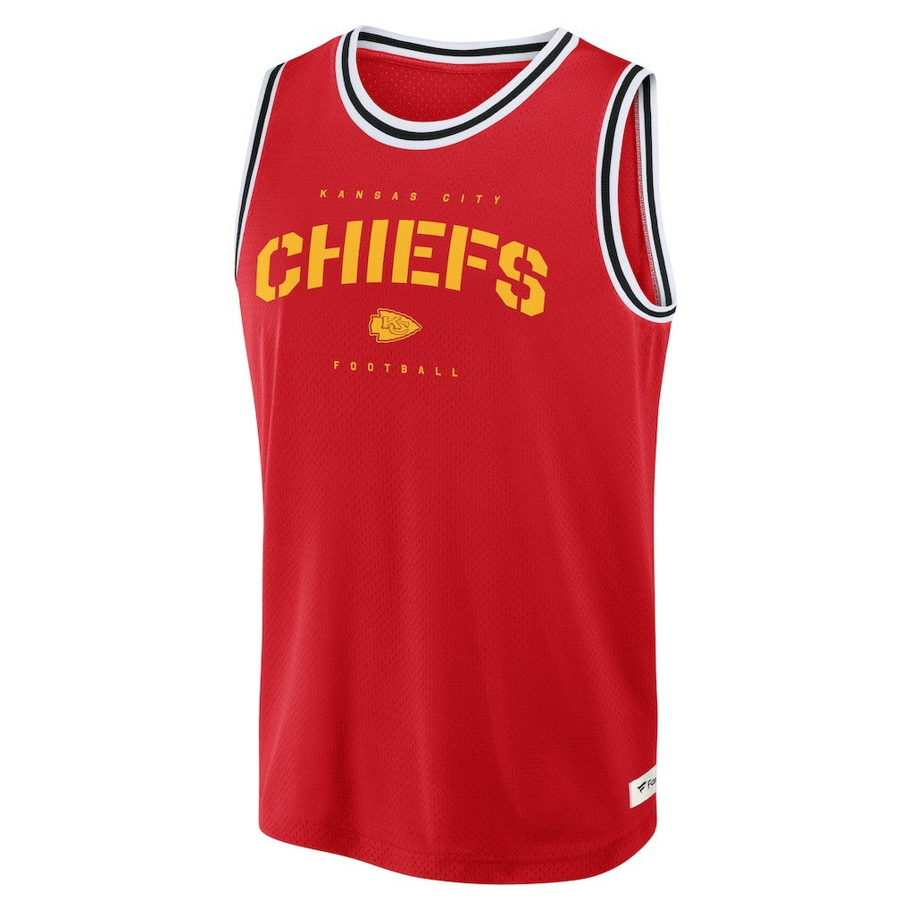 Kansas City Chiefs Elements Future Ground Jersey Tank Top - Red - Fanatics