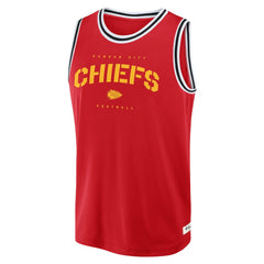 Kansas City Chiefs Elements Future Ground Jersey Tank Top - Red - Fanatics
