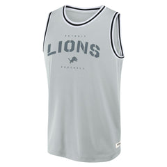 Detroit Lions Elements Future Ground Jersey Tank Top - Silver - Fanatics