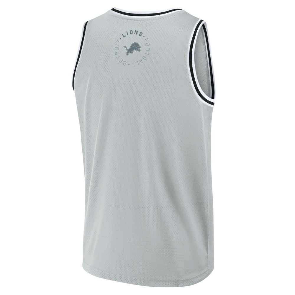 Detroit Lions Elements Future Ground Jersey Tank Top - Silver - Fanatics