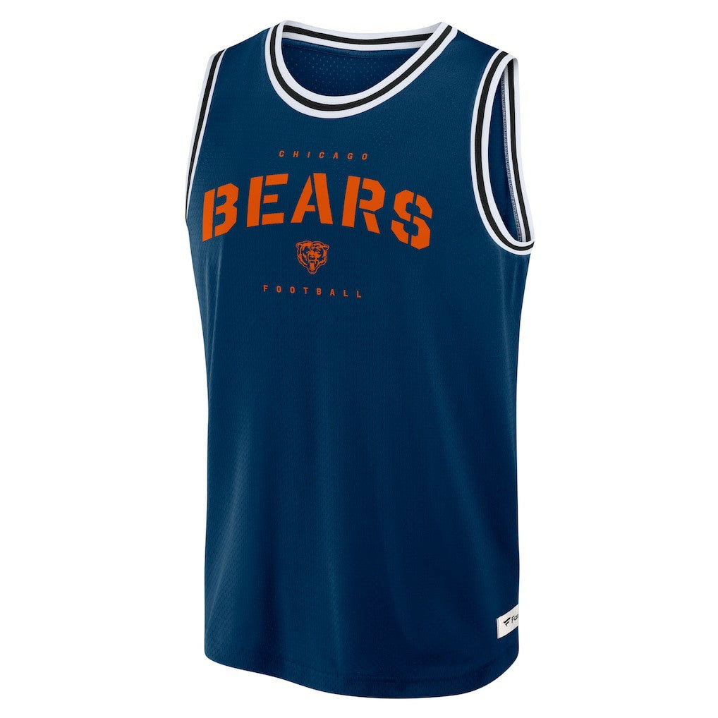 Chicago Bears Elements Future Ground Jersey Tank Top - Navy - Fanatics