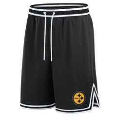 Pittsburgh Steelers Elements Future Ground Shorts - Black - Fanatics