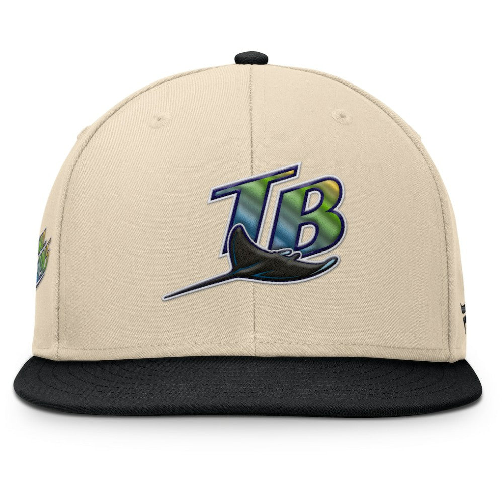 Tampa Bay Rays Fanatics Cooperstown Collection Bounder Snapback Hat Outlet