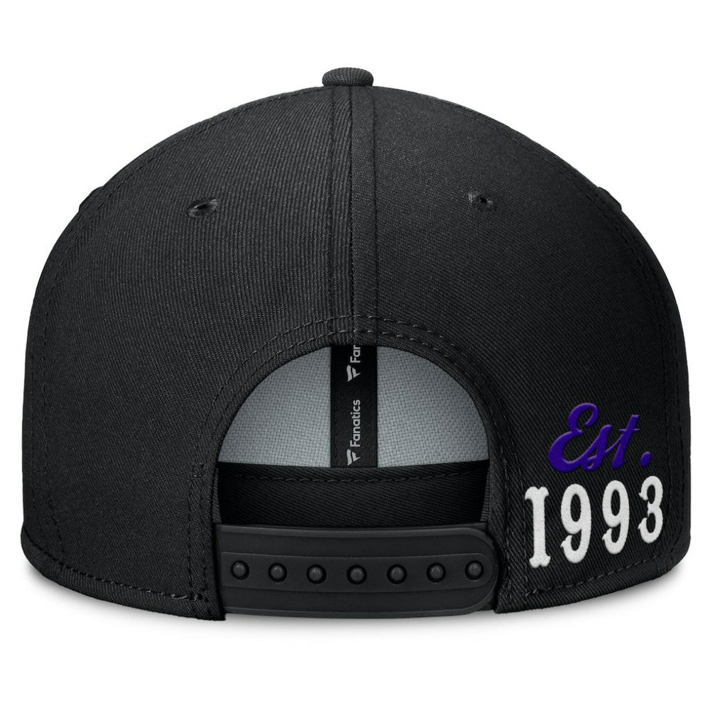 Colorado Rockies Fanatics Walk-Off Bullpen Snapback Hat Discount