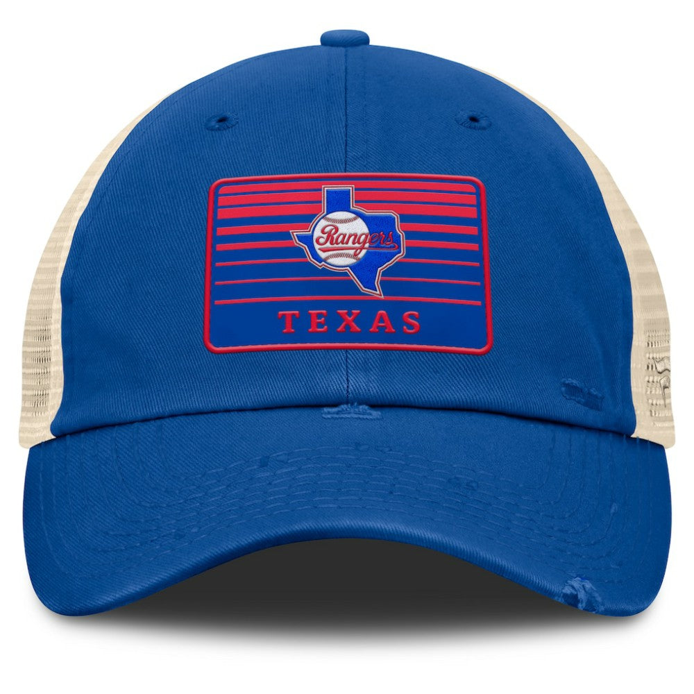 Texas Rangers Fanatics Cooperstown Collection Eastbound Mesh Adjustable Hat Discount