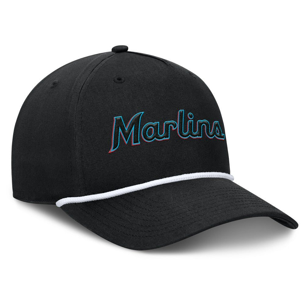 Miami Marlins Fanatics Clubhouse Foul Ball A-Frame Adjustable Hat for sale