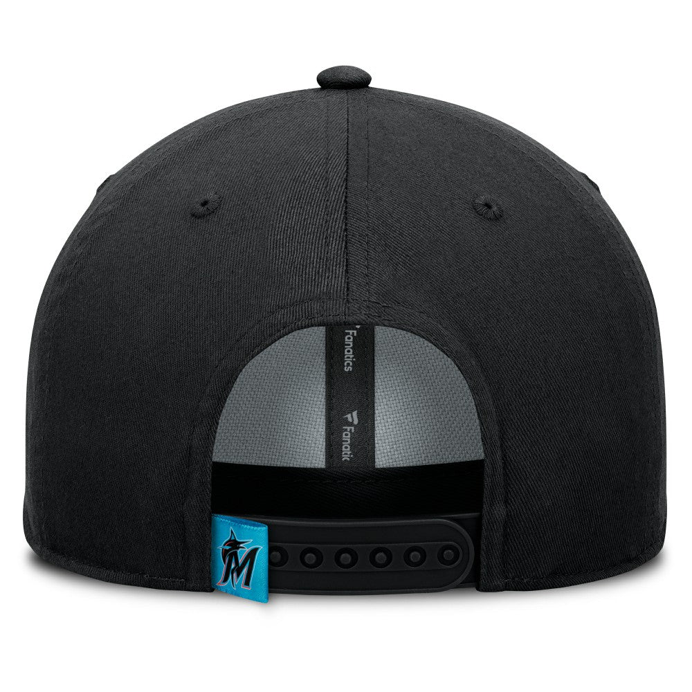 Miami Marlins Fanatics Clubhouse Foul Ball A-Frame Adjustable Hat for sale