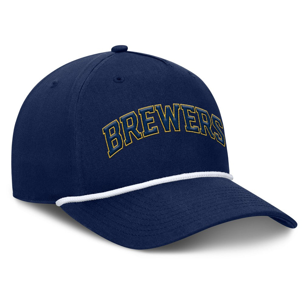 Milwaukee Brewers Fanatics Clubhouse Foul Ball A-Frame Adjustable Hat Outlet