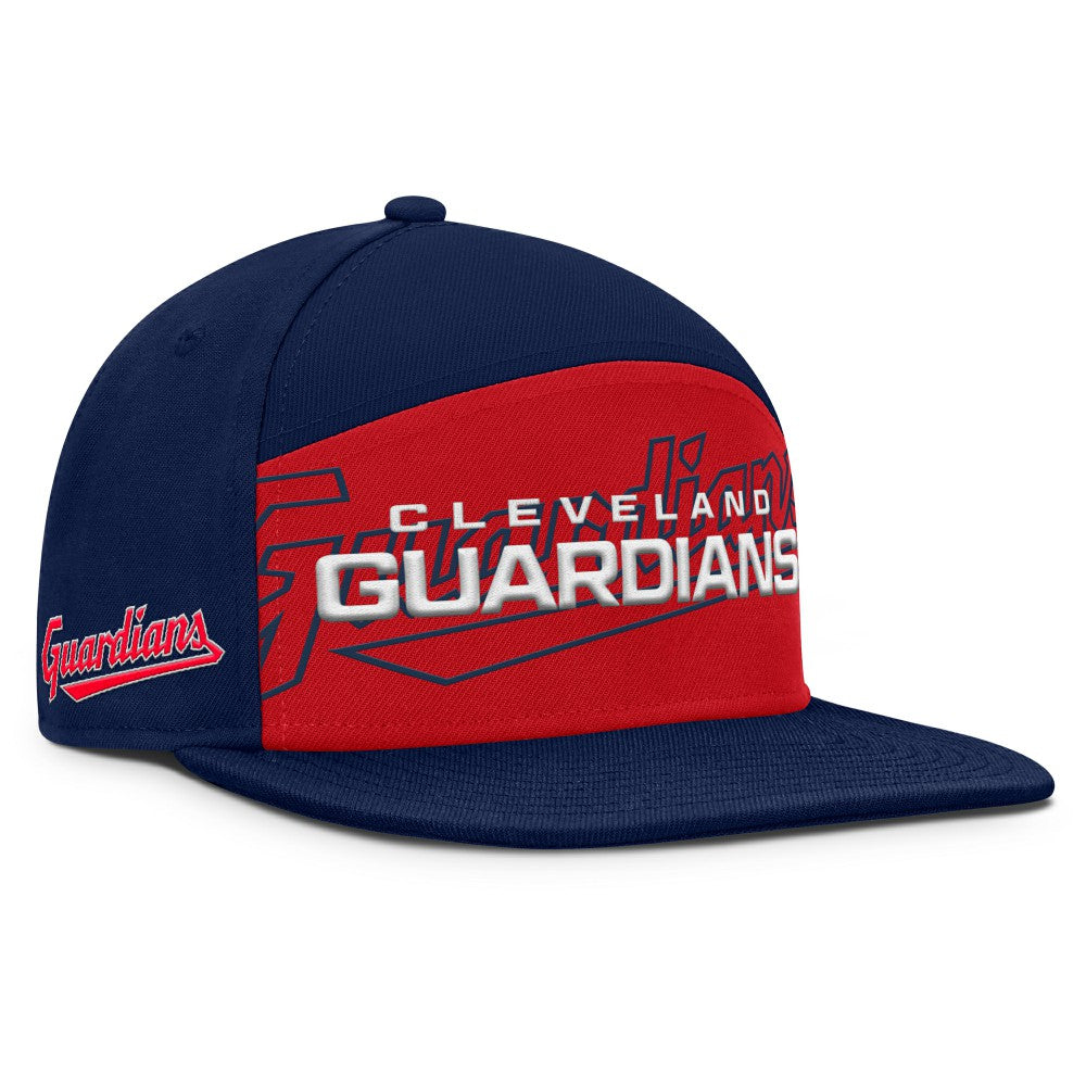 Cleveland Guardians Fanatics Clubhouse Splitter Snapback Hat Online