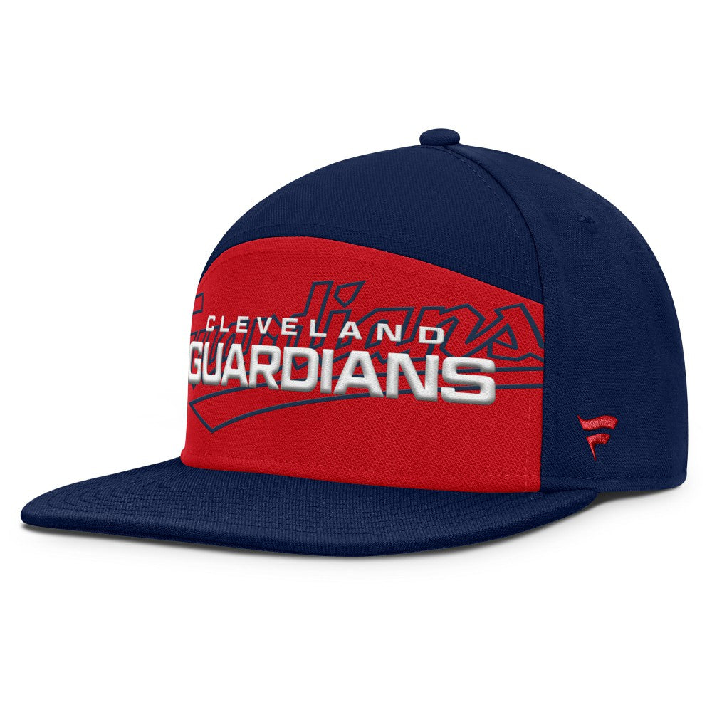Cleveland Guardians Fanatics Clubhouse Splitter Snapback Hat Online