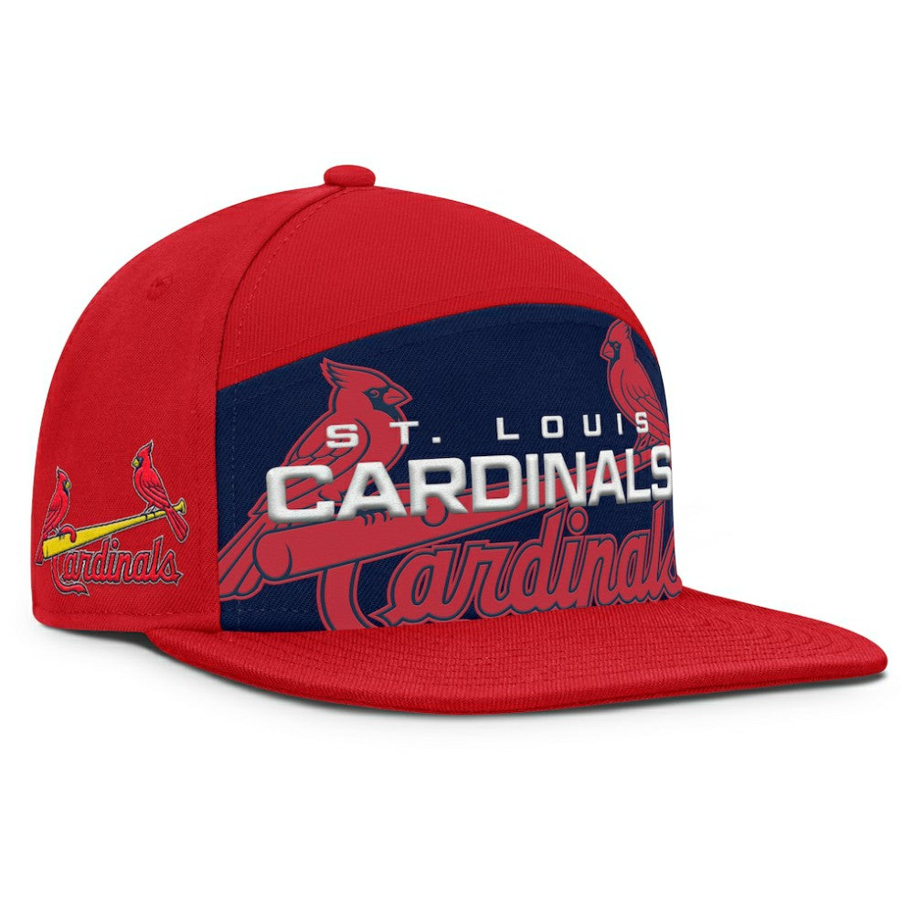 St. Louis Cardinals Fanatics Clubhouse Splitter Snapback Hat Sale