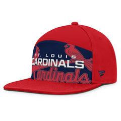 St. Louis Cardinals Fanatics Clubhouse Splitter Snapback Hat Sale