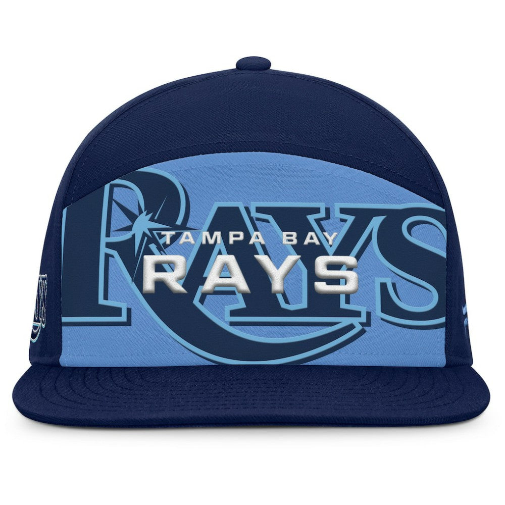 Tampa Bay Rays Fanatics Clubhouse Splitter Snapback Hat Outlet