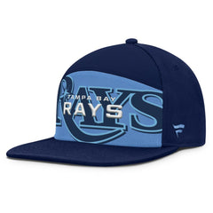 Tampa Bay Rays Fanatics Clubhouse Splitter Snapback Hat Outlet