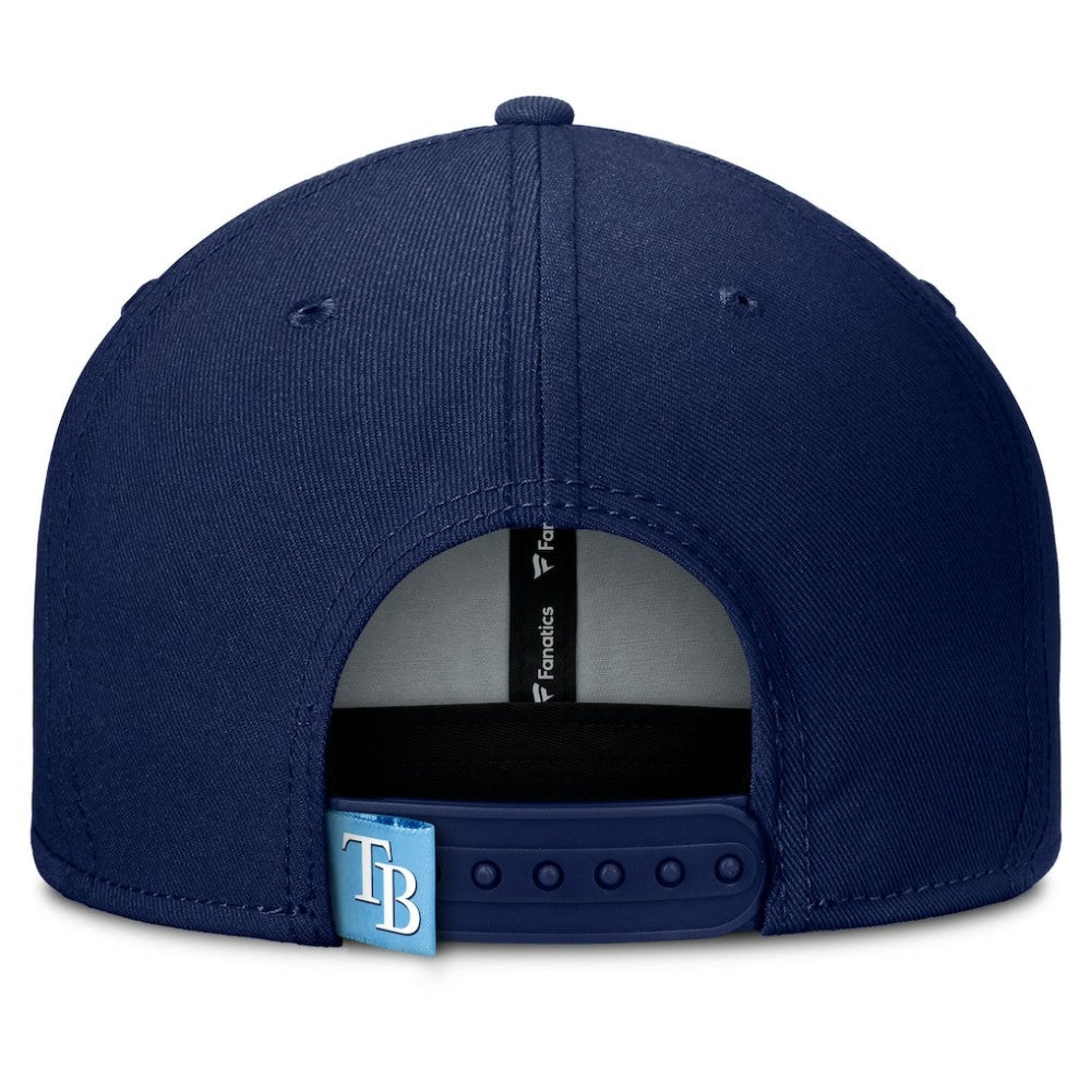 Tampa Bay Rays Fanatics Clubhouse Splitter Snapback Hat Outlet