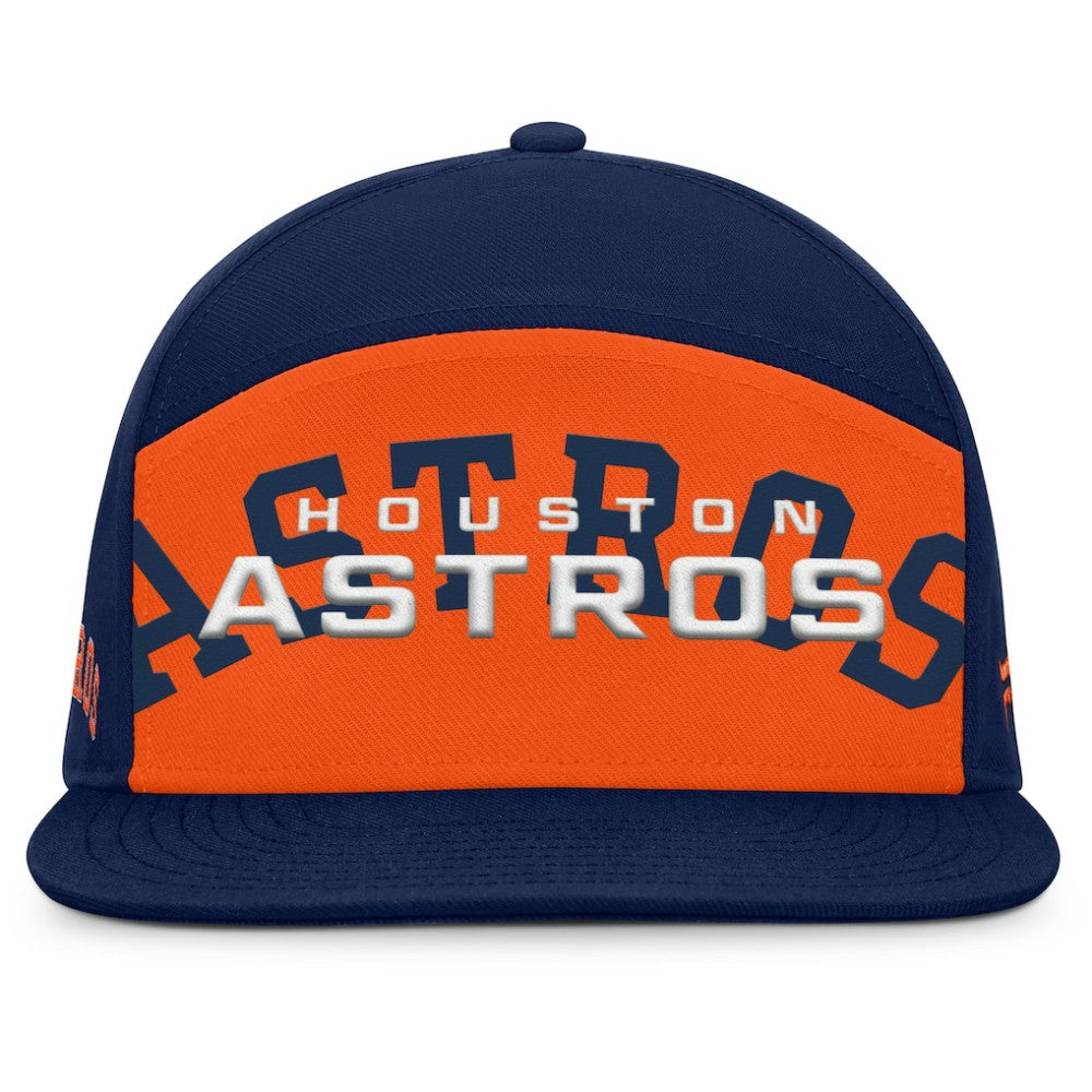 Houston Astros Fanatics Clubhouse Splitter Snapback Hat Discount