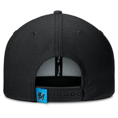 Miami Marlins Fanatics Clubhouse Splitter Snapback Hat Outlet