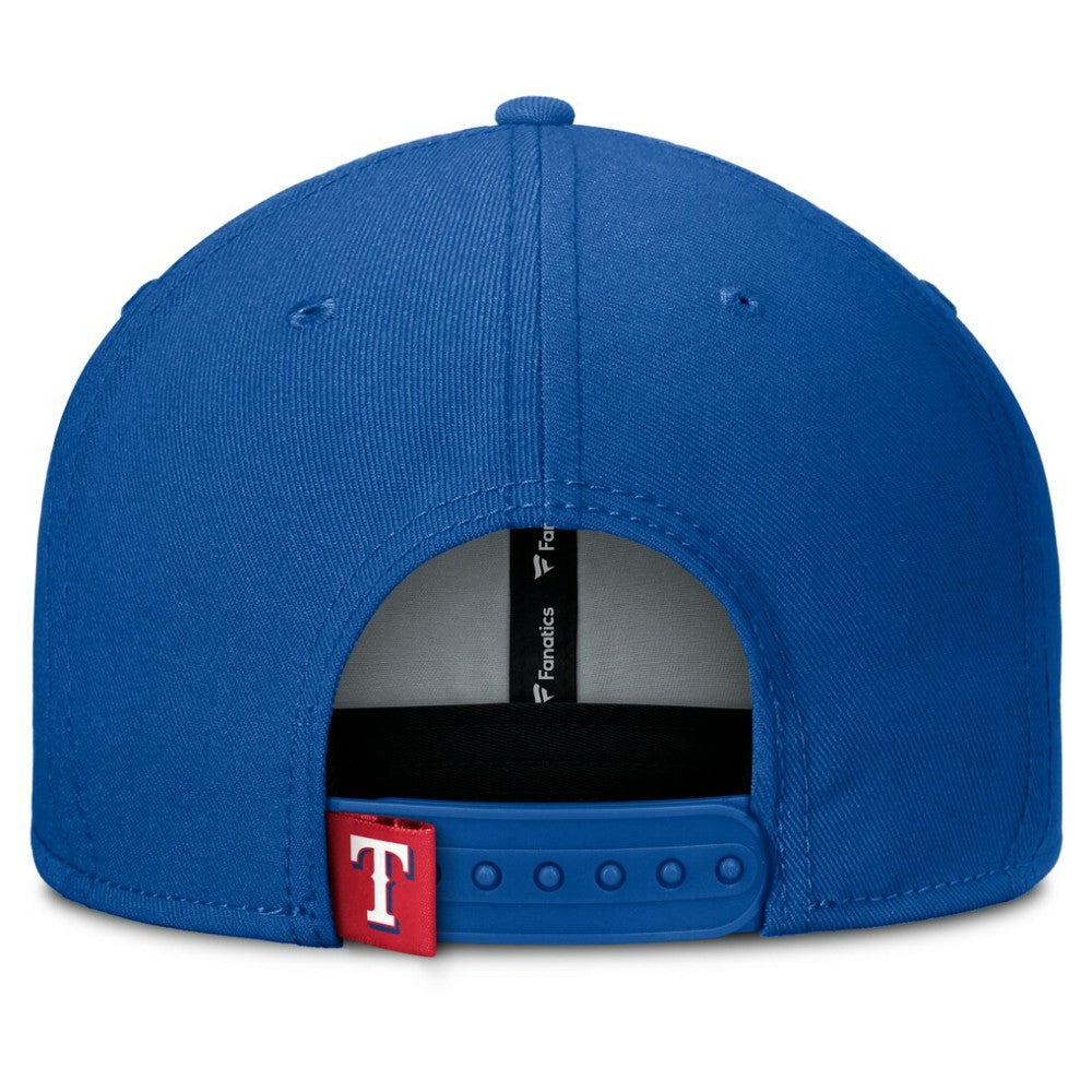 Texas Rangers Fanatics Clubhouse Splitter Snapback Hat Sale