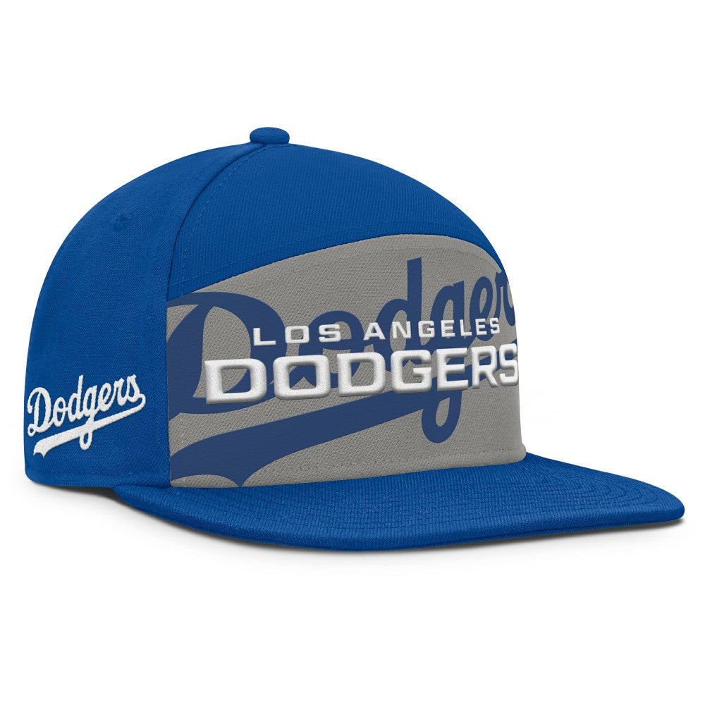 Los Angeles Dodgers Fanatics Clubhouse Splitter Snapback Hat for sale