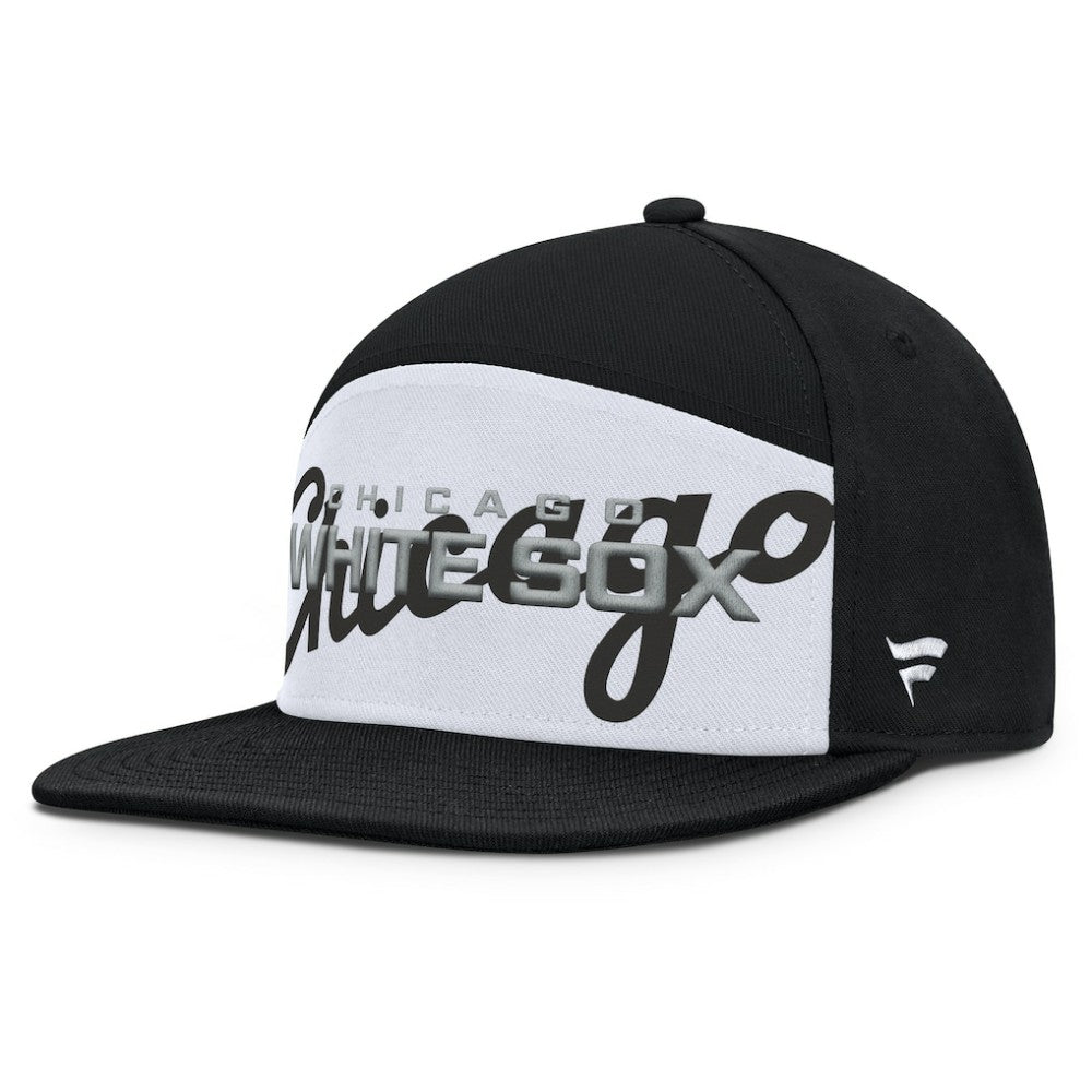 Chicago White Sox Fanatics Clubhouse Splitter Snapback Hat Outlet