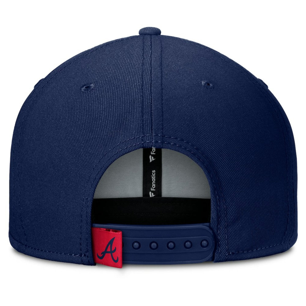 Atlanta Braves Fanatics Clubhouse Splitter Snapback Hat Online