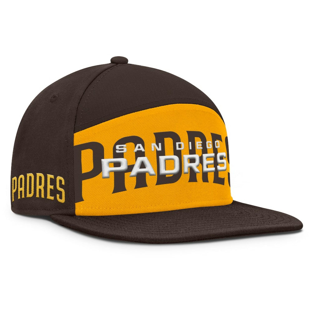 San Diego Padres Fanatics Clubhouse Splitter Snapback Hat Discount