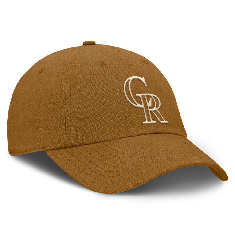 Colorado Rockies Fanatics Act Natural Chopper Adjustable Hat Outlet